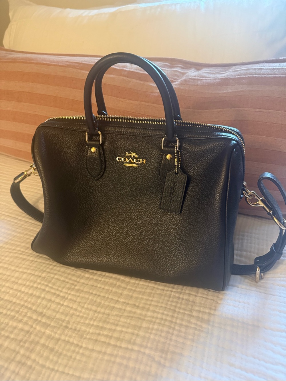 Coach Outlet Rowan Large Satchel Bag - Picture 4 of 5